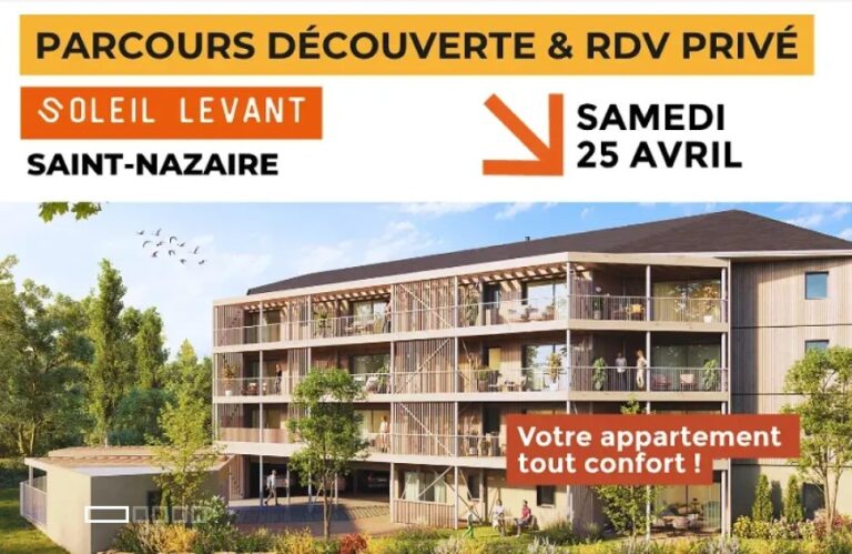 Parcours découverte du programme Soleil Levant à Saint-Nazaire Samedi 25 avril – matinée ouverte / après-midi sur RDV
