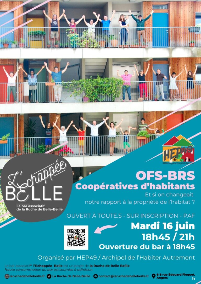Table-ronde : « Habitat en OFS-BRS et Coopératives d&rsquo;habitants, repenser son rapport à la propriété »