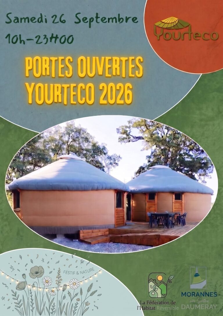 Journée Nationale de l&rsquo;Habitat Léger – Yourteco – Daumeray